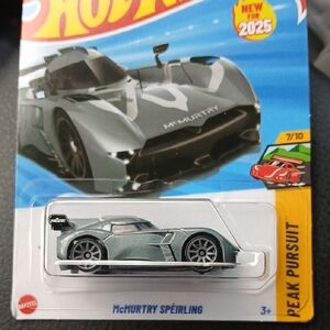 McMurtry Spéirling Hot Wheels Car - Gray